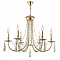 Люстра Crystal Lux VICTORIA SP6 GOLD/AMBER